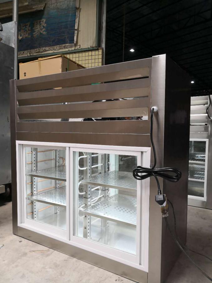 กรณี บริษัท ล่าสุดเกี่ยวกับ เครื่องทำความเย็นจัดส่งอาหารบนโต๊ะแบบกำหนดเองสำหรับตลาดมาเลเซีย  0