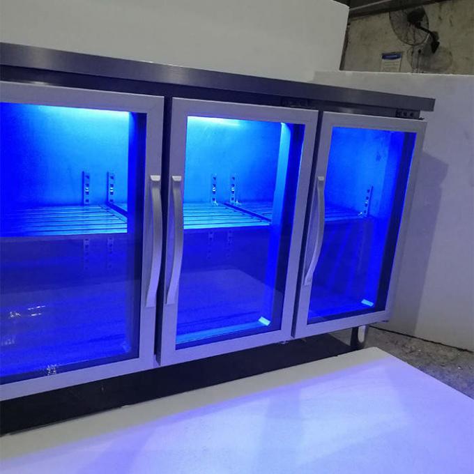 CE 550L ตู้แช่ตู้เย็นสแตนเลสเชิงพาณิชย์ 1