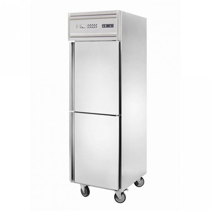 ตู้แช่ตู้เย็นสแตนเลสเชิงพาณิชย์ 220V 500L 0