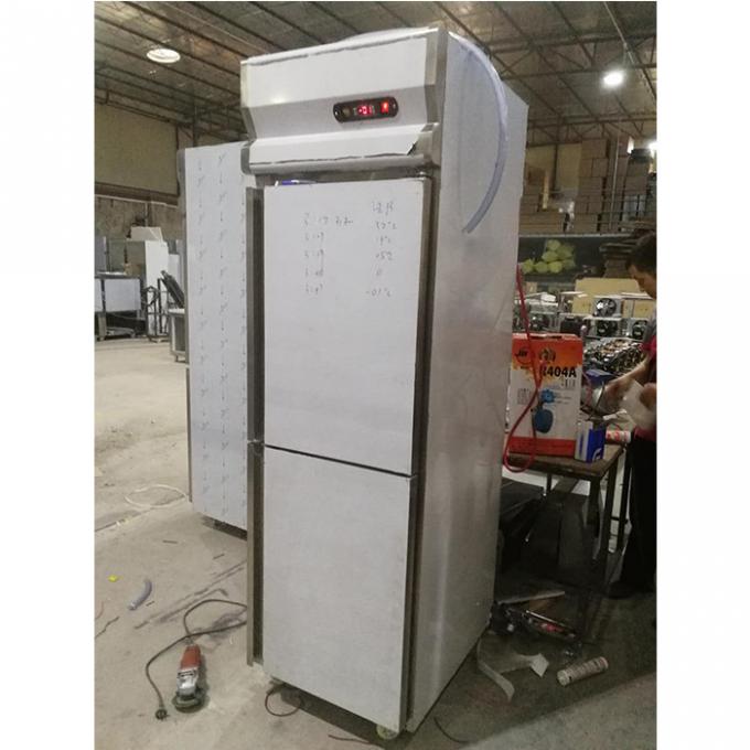ตู้แช่ตู้เย็นสแตนเลสเชิงพาณิชย์ 220V 500L 2