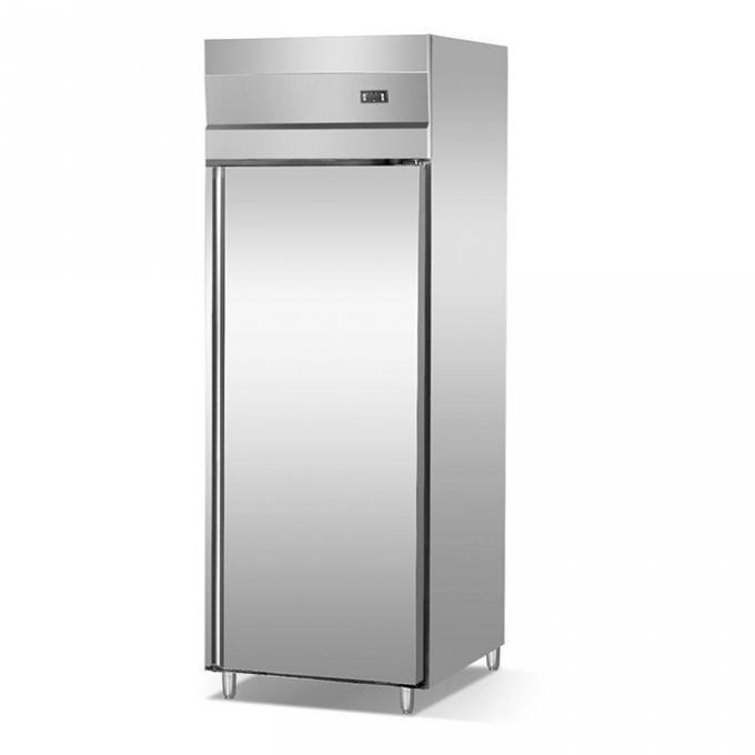 ตู้แช่ตู้เย็นประตูเดียว 600 * 800 * 2000 มม. สำหรับโรงแรม 0
