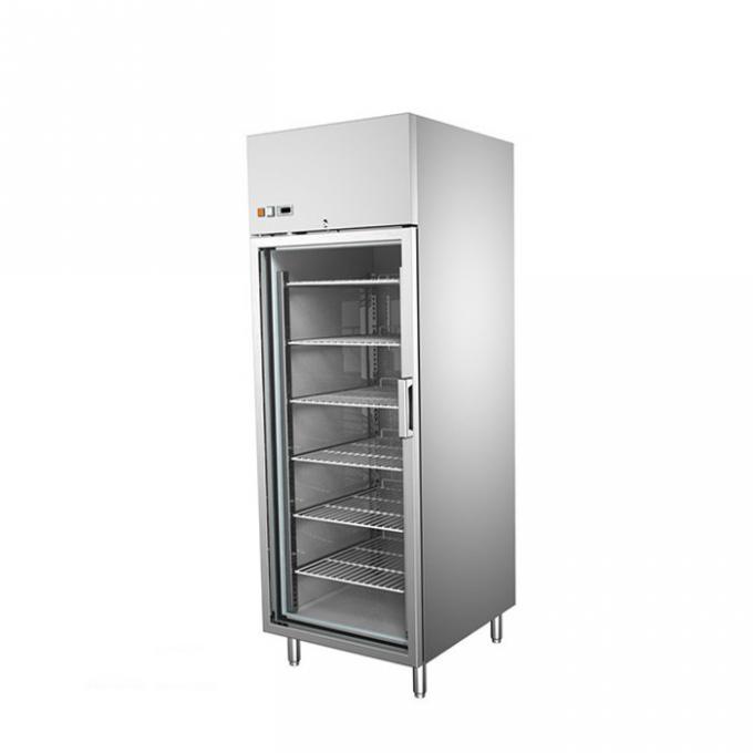 ตู้แช่ตู้เย็นสแตนเลสเชิงพาณิชย์ 500L 260W 1