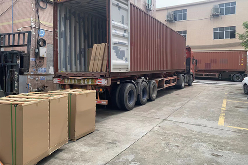 กรณี บริษัท ล่าสุดเกี่ยวกับ 2*40HQ ถังของอุปกรณ์ครัวและเครื่องทําน้ําแข็งไปฟิลิปปินส์