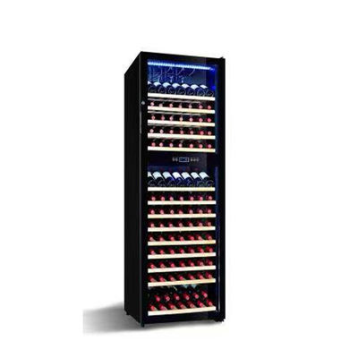 คุณภาพ  170 Bottles 450L 140w Commercial Wine Display Cooler โรงงาน