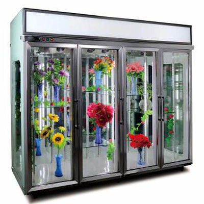 คุณภาพ  3 Glass Door 600W Custom Commercial Refrigerator โรงงาน