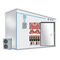 CE ร้านอาหารพัดลมระบายความร้อน R404A Walk In Cooler Freezer