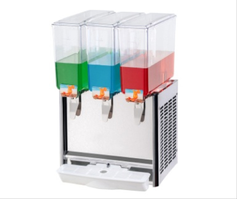เครื่องจ่ายน้ำผลไม้แช่เย็นสแตนเลสสำหรับเครื่องดื่มเย็น 280W