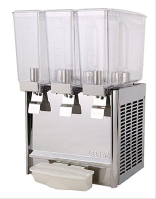 เครื่องจ่ายน้ำผลไม้แช่เย็นสแตนเลสสำหรับเครื่องดื่มเย็น 280W