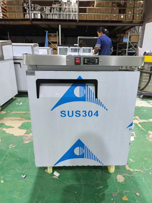 โต๊ะเคาน์เตอร์สไตล์อเมริกัน โต๊ะเคาน์เตอร์สแตนเลส 1 ประตู 110V/60Hz