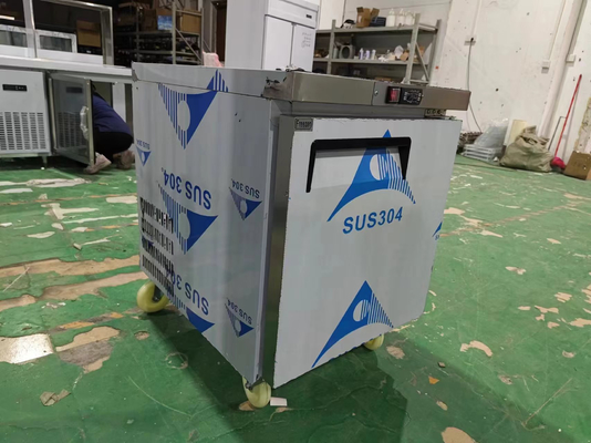 โต๊ะเคาน์เตอร์สไตล์อเมริกัน โต๊ะเคาน์เตอร์สแตนเลส 1 ประตู 110V/60Hz