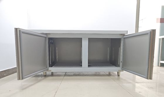 1.8M Undercounter Chiller โต๊ะทํางานตู้เย็นพาณิชย์สําหรับครัว