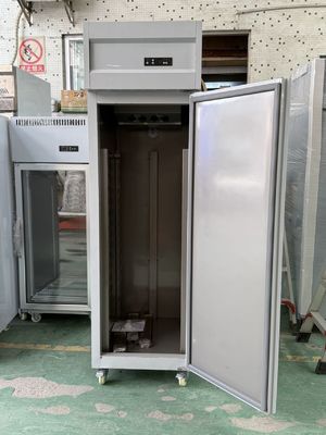 1-door Upright Freezer Commercial Restaurant Fridge Bakery Refrigerator with Trays