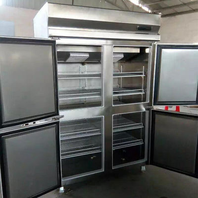 ตู้แช่สเตนเลสสตีลเชิงพาณิชย์ขนาด 2000 มม. 550 วัตต์