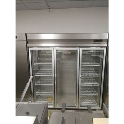 ตู้แช่ตู้เย็นสแตนเลสเชิงพาณิชย์ 110W 1500L