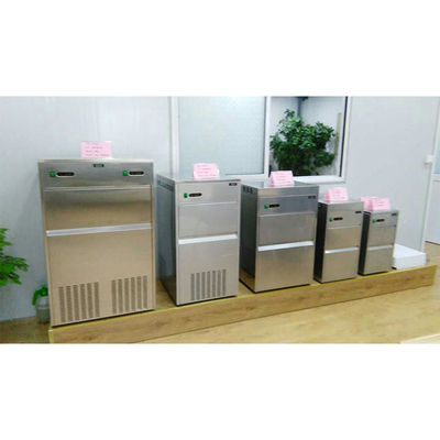 90kgs 304SS เครื่องทำน้ำแข็งเชิงพาณิชย์สำหรับร้านคาเฟ่