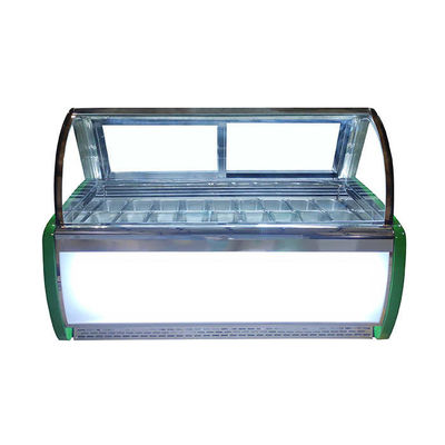 ตู้แช่ไอศครีมเชิงพาณิชย์ขนาด 1800 มม. 220V