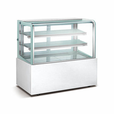 กระจกสามชั้นหินอ่อนเสร็จสิ้น CE Bakery Display Cooler