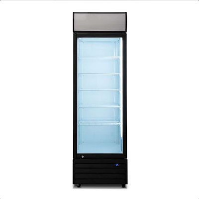 CB Upright 360L ตู้เย็นประตูกระจกบานเดี่ยวสำหรับดื่ม