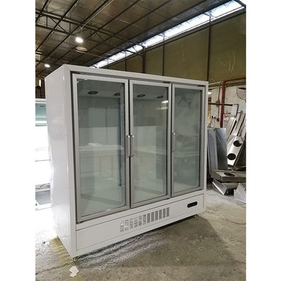 ตู้แช่เย็นประตูกระจกเชิงพาณิชย์ 1600L 800W ตู้โชว์กระจก