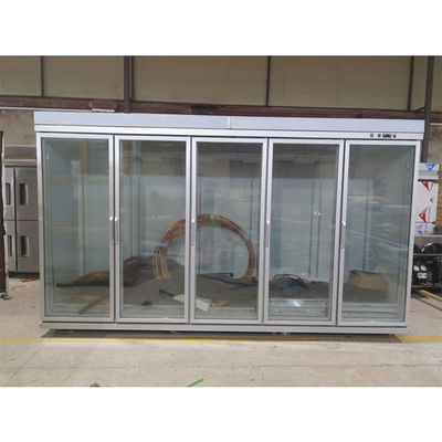 Copeland Commercial Glass Door Coolers Glass Front Bar ตู้เย็น 2500L