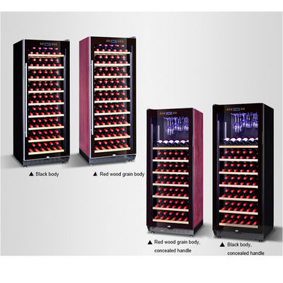110 ขวด Blue LED Wine Cellar Fridge