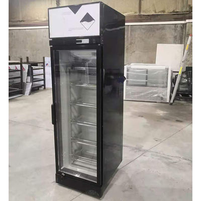 พัดลมระบายความร้อน 450L ตู้เย็นร้านสะดวกซื้อสำหรับผลิตภัณฑ์นม