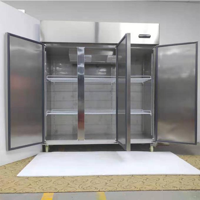 ODM R134A ตู้แช่ตู้เย็นสแตนเลสเชิงพาณิชย์ 1